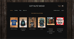 Desktop Screenshot of getnutzwear.com